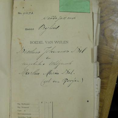 NEL Nicolaas Johannes - oorlede 25 Mrt 1889