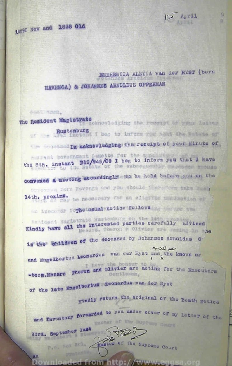 1881 TAB MHG 01838 OPPERMAN JOHANNES ARNOLDUS 51 1881 TAB MHG 01838 OPPERMAN JOHANNES ARNOLDUS 51