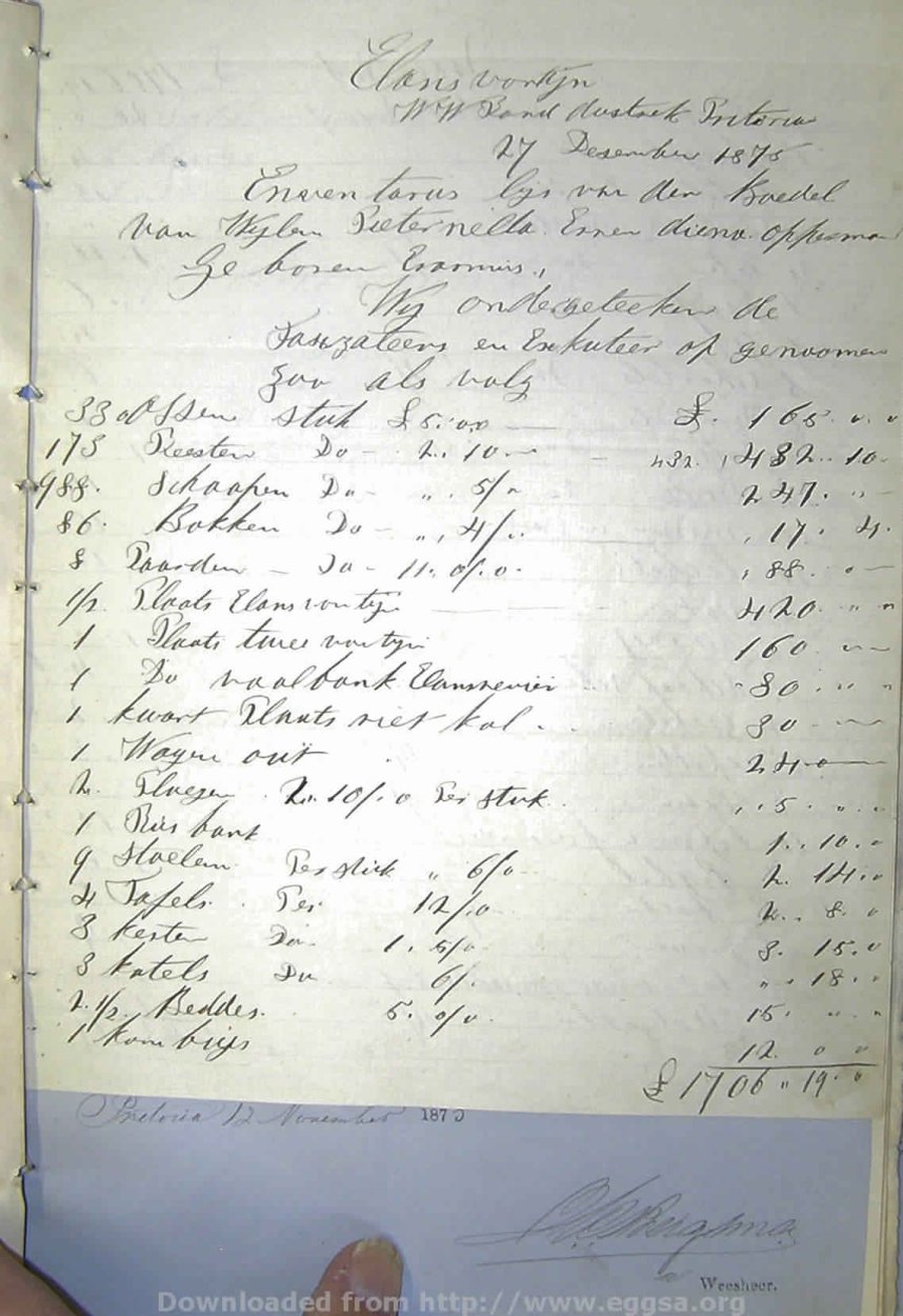 1875 TAB MHG O00388 OPPERMAN PETRONELLA 11 1875 TAB MHG O00388 OPPERMAN PETRONELLA 11