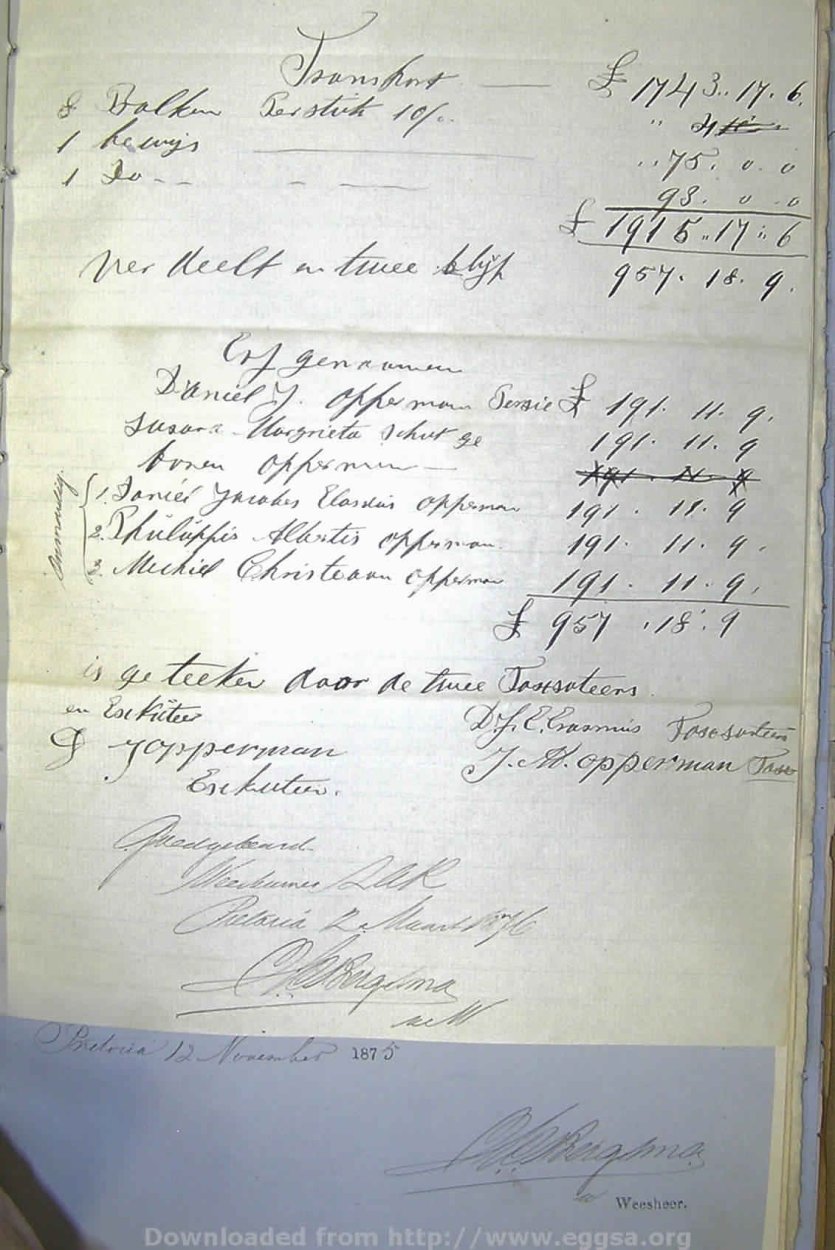 1875 TAB MHG O00388 OPPERMAN PETRONELLA 13 1875 TAB MHG O00388 OPPERMAN PETRONELLA 13