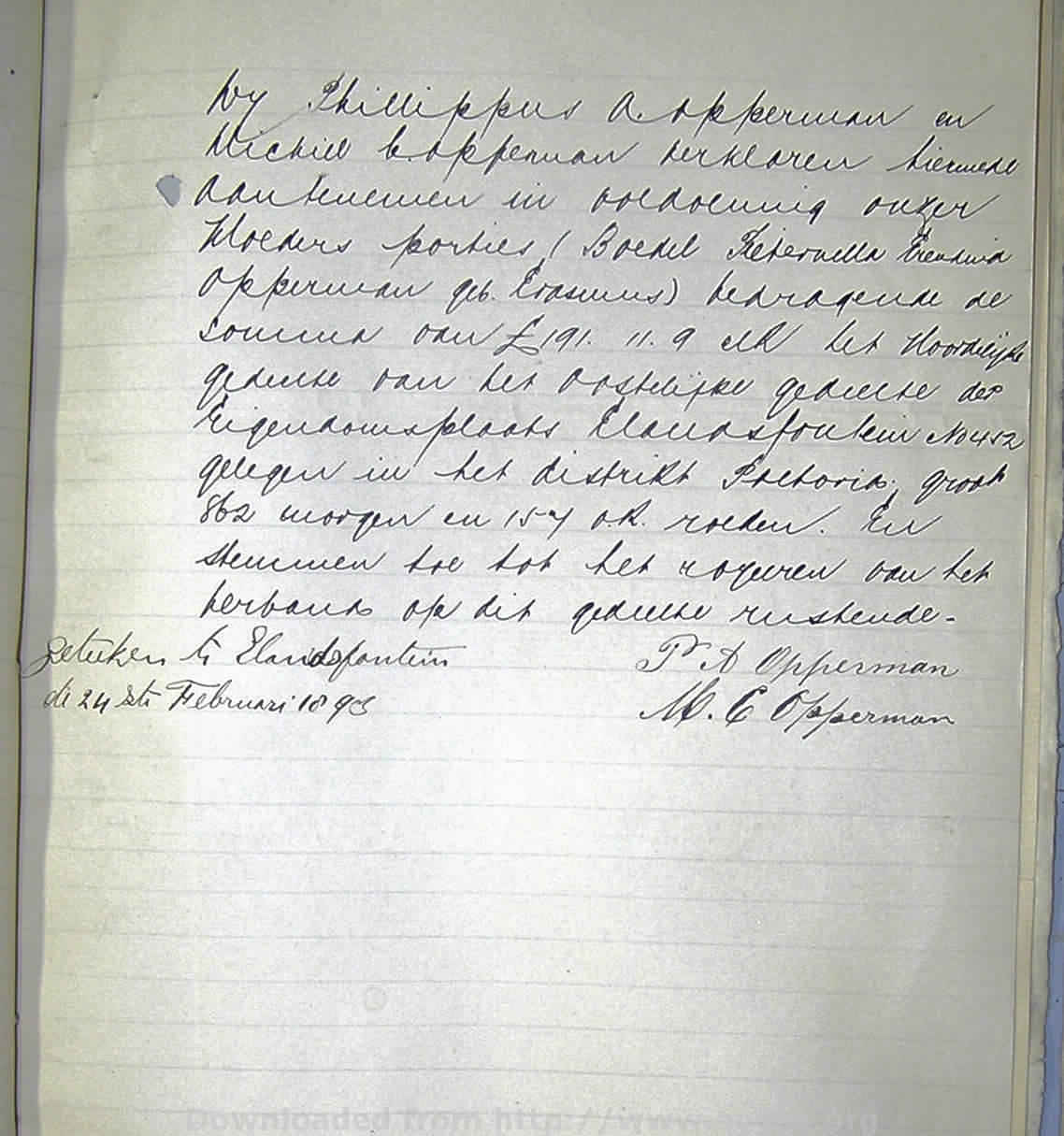 1875 TAB MHG O00388 OPPERMAN PETRONELLA 17 1875 TAB MHG O00388 OPPERMAN PETRONELLA 17