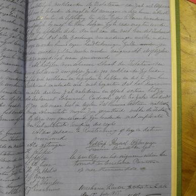 OPPERMAN Francina Elizabeth gebore VAN DYK - Testament 26 Dec 1865