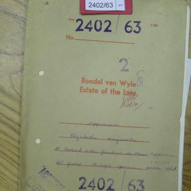 OPPERMAN Elizabetha Magrietha nee HAVENGA voorheen OPPERMAN - oorlede 24 Mrt 1963
