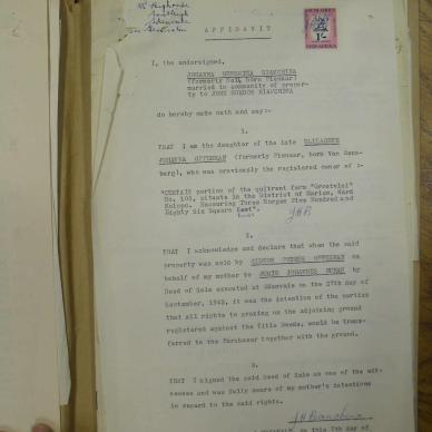 OPPERMAN Elizabeth Johanna nee JANSEN VAN RENSBURG voorheen PIENAAR - oorlede 16 Feb 1956