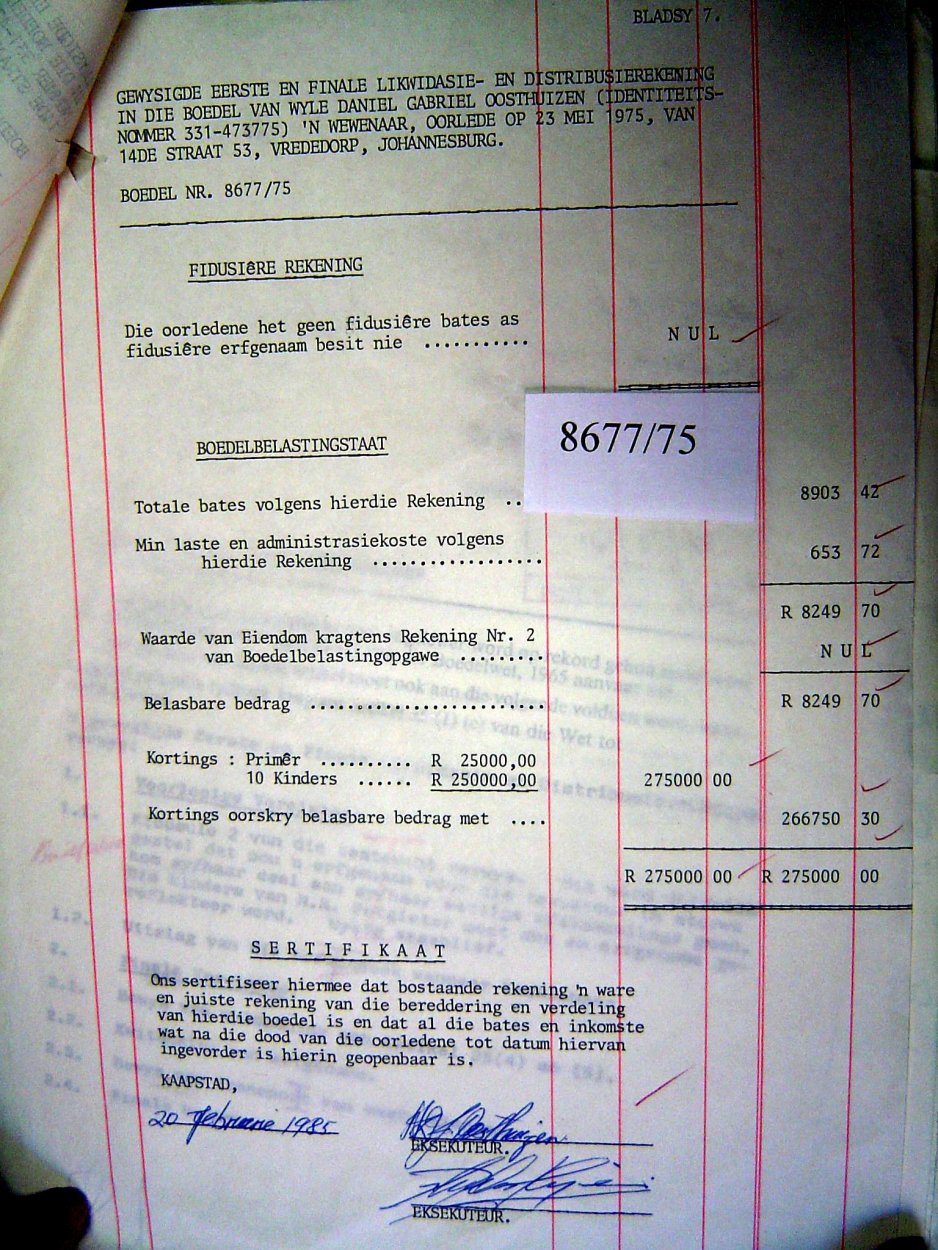 8677-75 OOSTHUIZEN Daniel Gabriel _06 8677-75 OOSTHUIZEN Daniel Gabriel _06