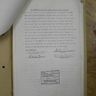 PENN Aletta Catharina Martha born DELPORT - died 5 Apr 1969