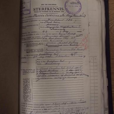 PREEZ Martha Cathrina DU nee KOEN - oorlede 9 Okt 1937