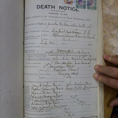 PRETORIUS Maria Jacoba born TERBLANCHE - died 5 January 1904