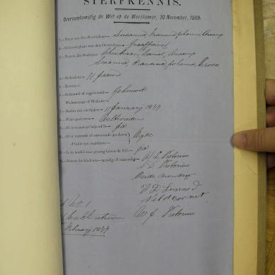 PRETORIUS Susanna Francina Johanna born AUCAMP - died 11 Jan 1877