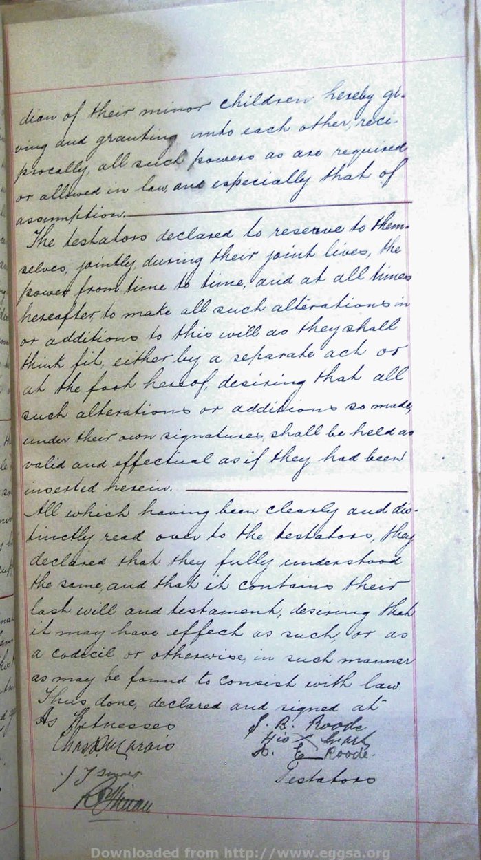 1907 TAB MHG 09201 ROODE JOHANNES BERNARDUS 06 1907 TAB MHG 09201 ROODE JOHANNES BERNARDUS 06