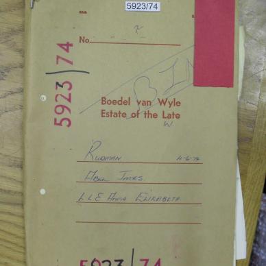 RUDMAN Abel James - died 4 Jun 1974
