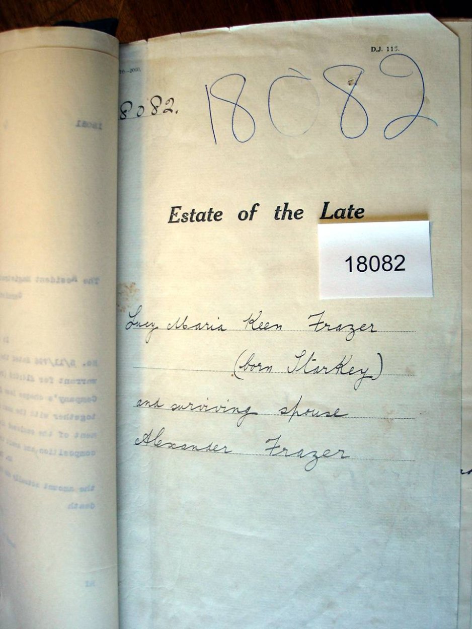 18082 STARKEY Lucy Maria Keen a 18082 STARKEY Lucy Maria Keen a