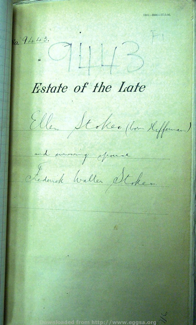 1906 TAB MHG 09443 STOKES ELLEN (1) 1906 TAB MHG 09443 STOKES ELLEN (1)