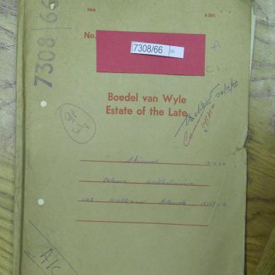 SKINNER Debora Wilhelmina - oorlede 8 Jul 1966