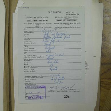 SCOTT Fienie formerly LEVIN born OPPERMAN - died 2 Jul 1964