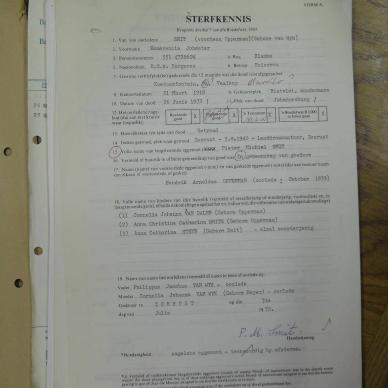 SMIT Emmerencia Johester formerly OPPERMAN born VAN WYK - died 26 Jun 1972