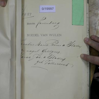STADEN Jacobus Marthinus VAN - died 12 Jan 1869