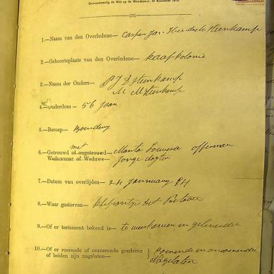 STEENKAMP CASPER JAN 1894 TAB MHG O_08713