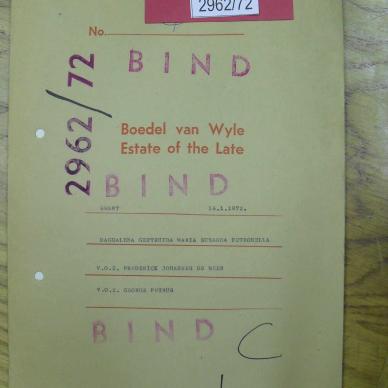 SWART Magdalena Gertruida Maria Susanna Petronella nee OPPERMAN voorheen DE BEER - oorlede 16 Jan 1972