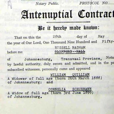QUILLIAM William - died 10 Jul 1974