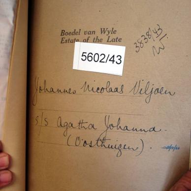 5602-43 VILJOEN Johannes Nicolaas a