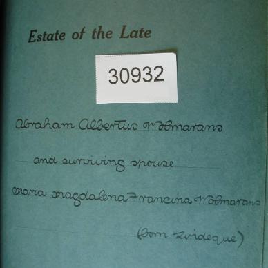30932 WOLMARANS Abraham Albertus a