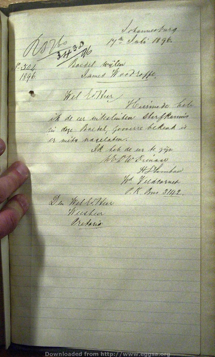 1896 TAB MHG O_11495 WOODROFFE JAMES 03 1896 TAB MHG O_11495 WOODROFFE JAMES 03