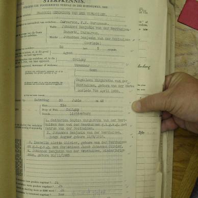 WESTHUIZEN Francois Hendrikus VAN DER - oorlede 20 Jun 1942