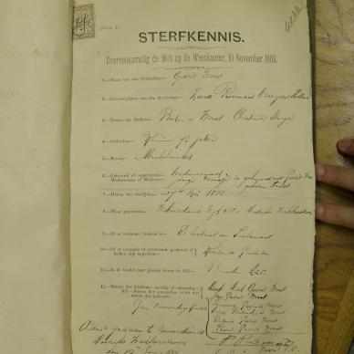 WORST Gerrit - overleden 29 Mei 1888