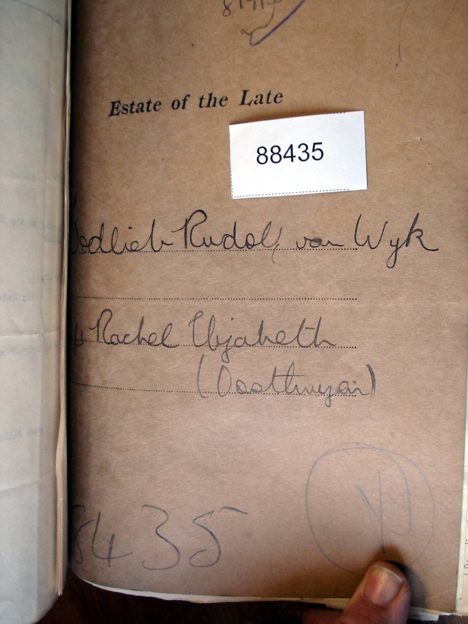 88435 V WYK Godlieb Rudolf a 88435 V WYK Godlieb Rudolf a