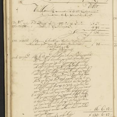 VERMOOLEN Dirk Cornelisz - van Enkhuizen, hoogbootsmanmaat, 1710