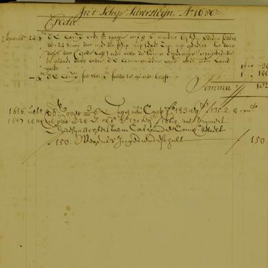 BURGERSTSZ Barent _ van Halverstad, soldaat, 1686